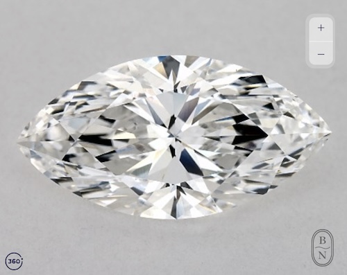 Lab-Created 2.00-Carat Marquise Diamond from Blue Nile
