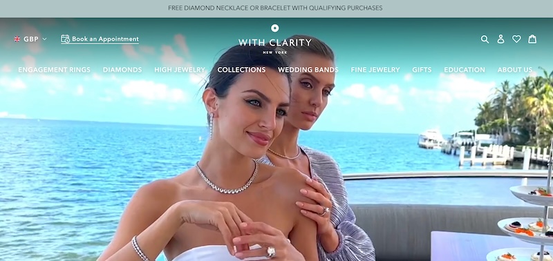 With Clarity Homepage